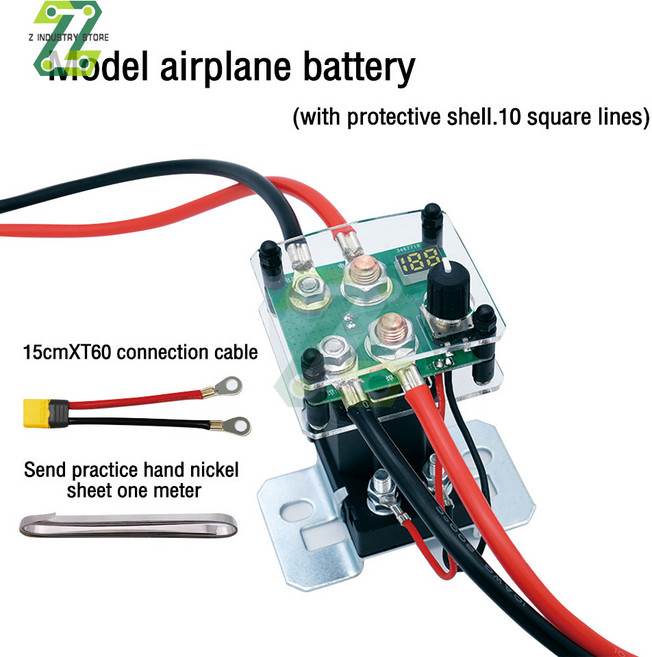 199 기어 12V 릴레이 스폿 용접기 키트 조정 가능한 미니 용접 기계 도구 0 15mm 니켈 DIY 18650 배터리, 10 square 3 case, C 10 square W shell, 1개