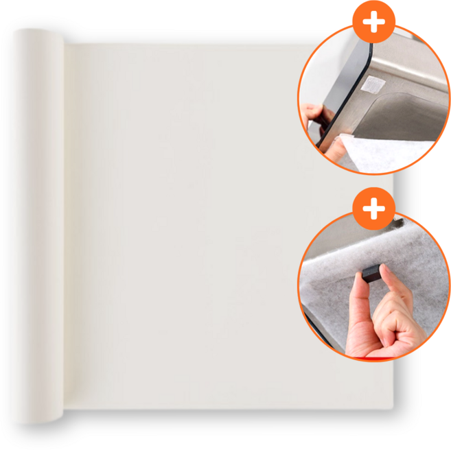 오너백 깔끔한 주방 후드필터 위생커버, 1개