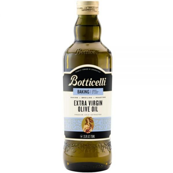 Botticelli 엑스트라 버진 올리브 오일 | 750ml (25온스) (베이킹), Baking