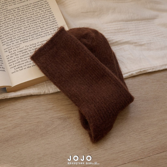 JOJO 秋冬美拉德羊毛堆堆襪