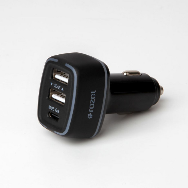 rozet 차량용고속충전기 C타입 멀티시거잭 RX-6460, 1개