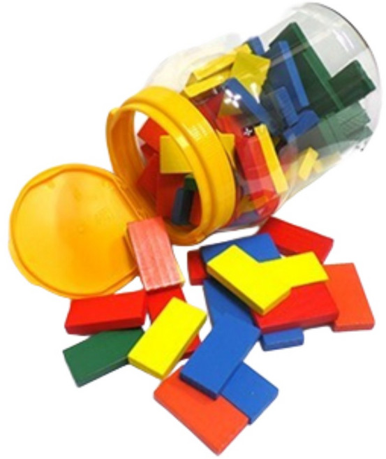 유아완구 원목교구 집중력게임 도미노쌓기 100p/ 아동교육센터 도미노활동용 블록쌓기, 1세트