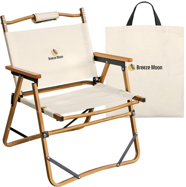 브리즈문 2세대 로우플랫 체어, 01.크림베이지, 1개