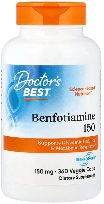 닥터스베스트 BenfoPure 함유 벤포티아민 150mg 베지 캡슐 360정, 1개, 30캔 - 쿠팡