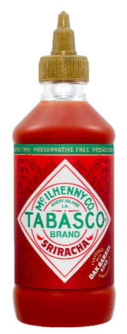 Tabasco 是拉差辣椒醬, 1個