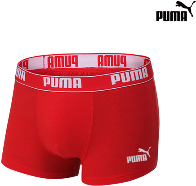 (이월)[푸마] 남성 면스판 드로즈 1종 레드