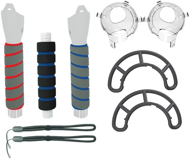 Meta Quest 3 Gun Stock의 경우 VR 게임 경험 향상 컨트롤러 그립 탁구 확장 핸들 개조 액세서리, 01 M050