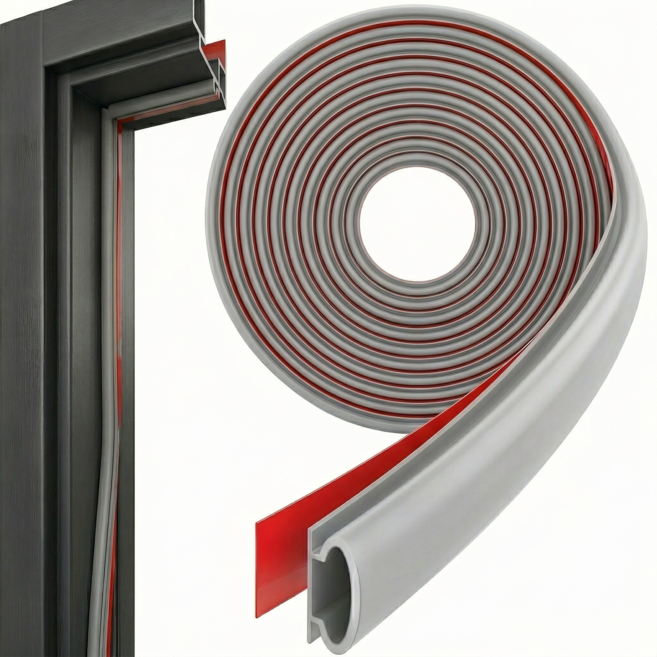 Perfectforyou 완벽차단 현관문 방음 방풍 문틈 고무패킹, 1개