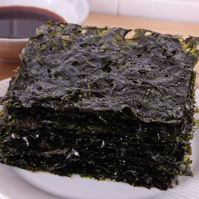 전남무안 곱창돌김 두꺼운 무조미 생곱창김 50장, 1개, 24g