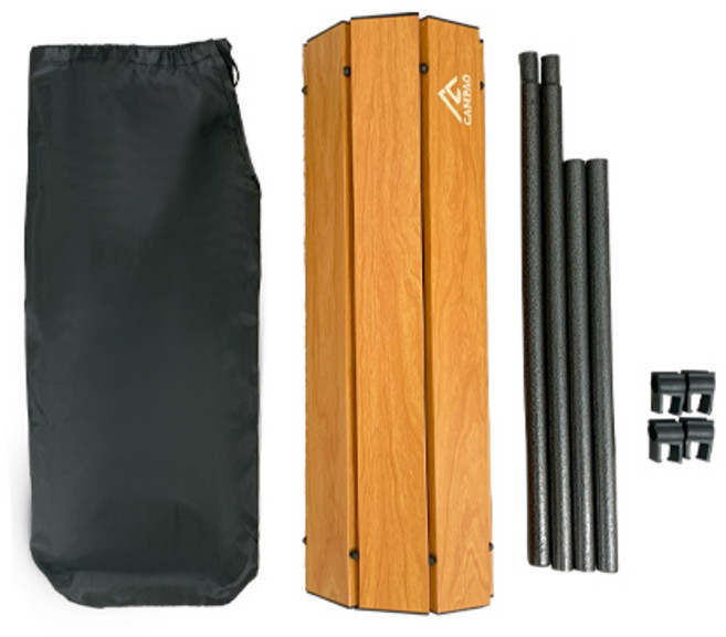 캠파오 캠핑웨건 테이블 캠핑왜건 상판, 우드, 1개