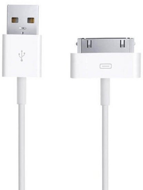 샵비스트 아이폰 아이팟 아이패드 30핀 USB 고속 충전기 케이블 1M, 1개