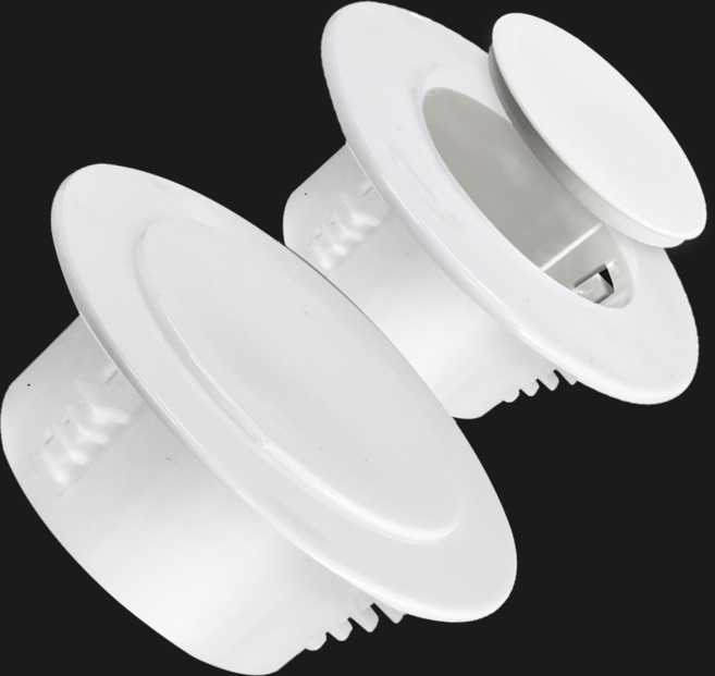 에어컨 구멍마개 벽 구멍막이 60홀 2개, 1세트