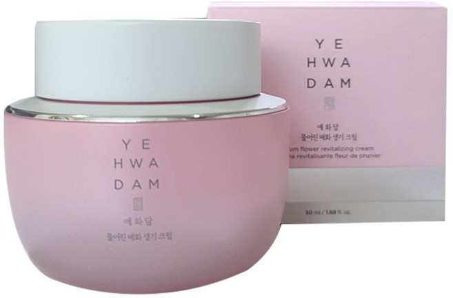 예화담 물어린 매화 생기 크림, 50ml, 1개