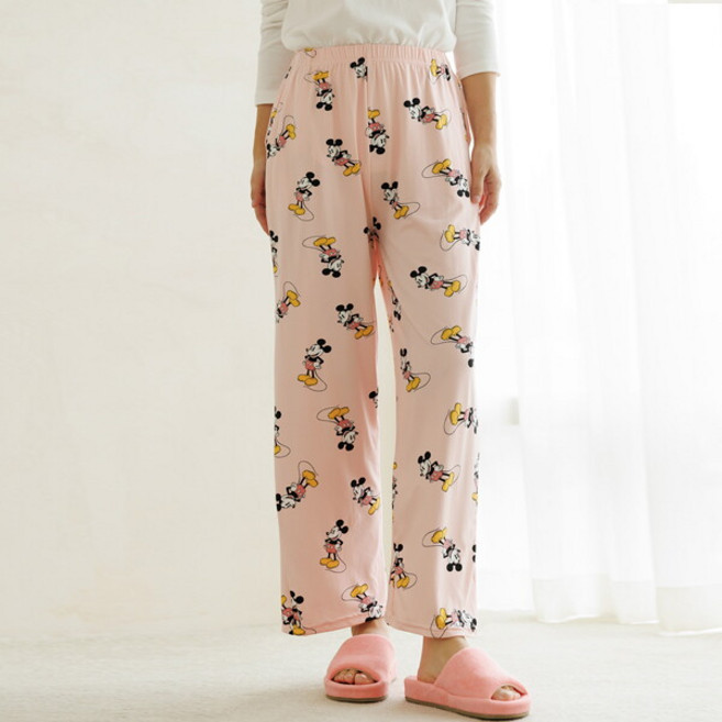 [데드라] (~88size)부드러운미키일자홈웨어팬츠 HWE4005_DC