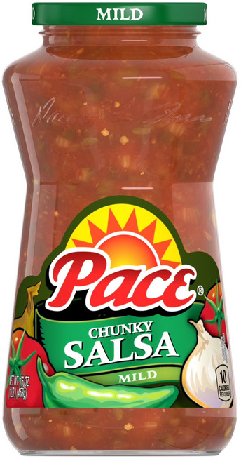 페이스 Pace 청키 마일드 살사 소스 16oz, 453g, 2개