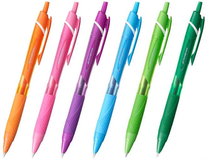 유니 제트스트림 컬러 볼펜 6색 SXN-150C 0.5mm 0.7mm