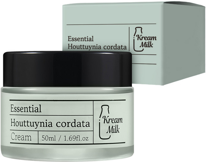 크림밀크 에센셜 어성초 크림, 1개, 50ml