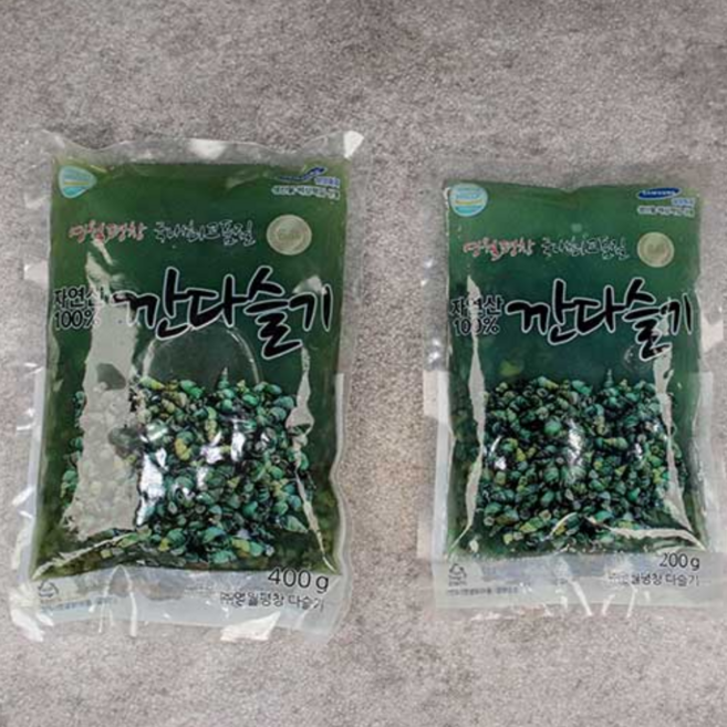 산지직송 강원도 국산 다슬기 깐것, 1개, 400g