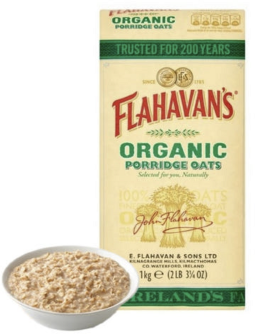 플라하반 포리지 오트밀 유기농 1kg, 1개