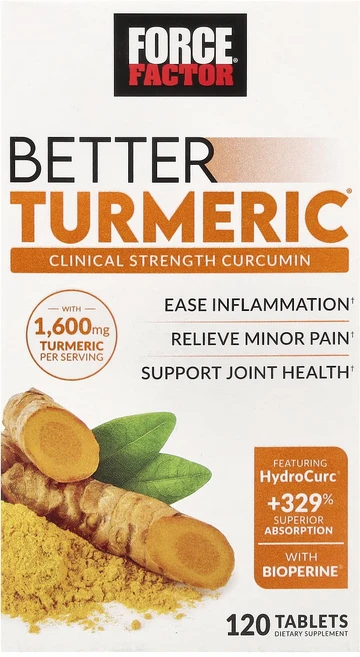 포스팩터 Better 터메릭 120정, 6개 - 쿠팡