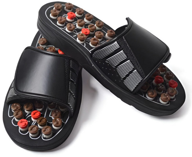 휴다온 남녀공용 혈 건강 지압 슬리퍼