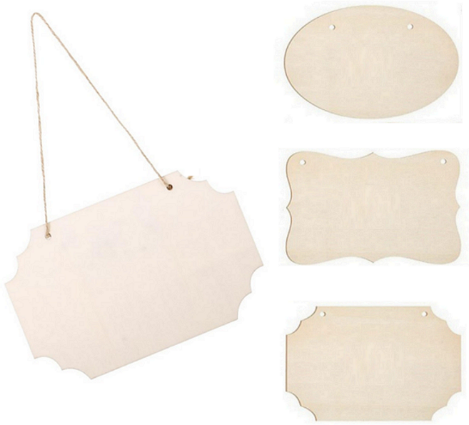 우드 나무 문패 만들기 그리기 DIY 꾸미기 팻말 나무걸이 단체 대량, 1번