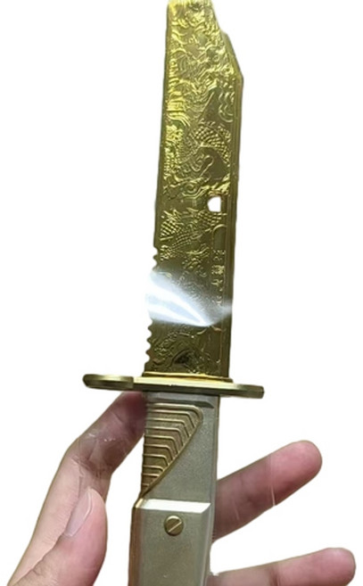 北極星憐憫之刃手辦 三角洲行動遊戲周邊 可折疊塑膠模型 禮物, 龍牙, 1個