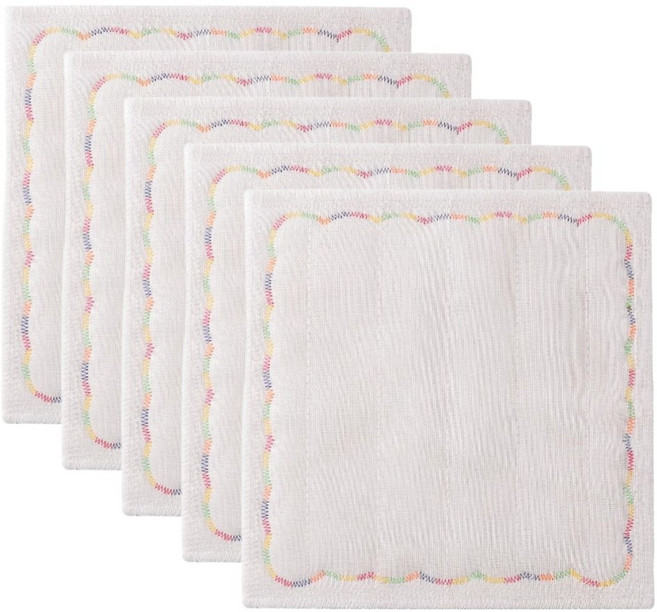 소창 거즈 면사 5장 행주 기름흡수 요술행주