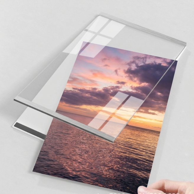 유니크릿 프리미엄 a4 아크릴 게시판 부착형 pop, 1개