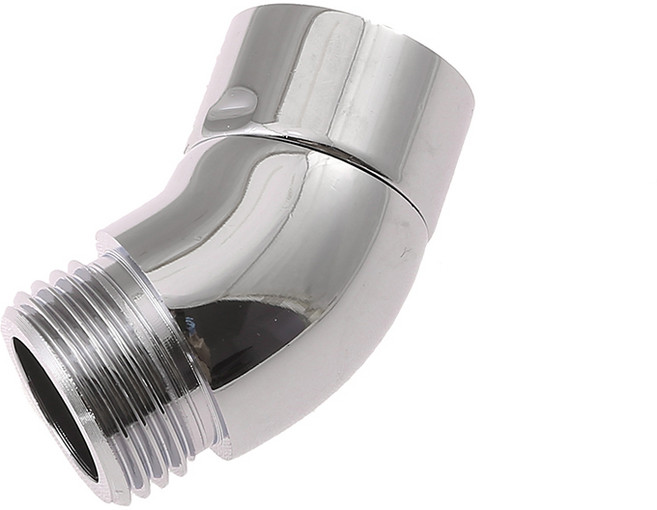 샤워 엘보 어댑터 암 익스텐션 G1/2 연결 커넥터 내구성 욕실 스프링클러 깍지 액세서리, 없음, 1) A