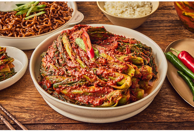 여수돌산갓김치 2kg[줄서서먹는 여수맛집명동게장], 2kg, 1개