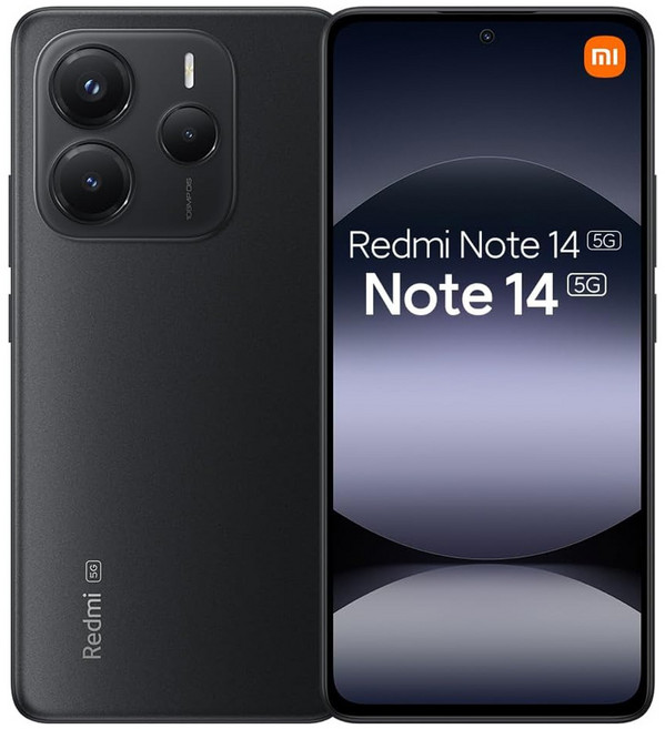 샤오미 레드미 노트 14 프로 5G 유럽 국제버전 8GB, 미드나잇블랙, 256GB