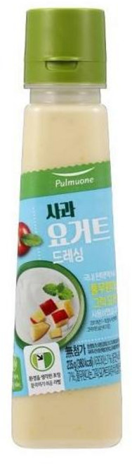 (냉장)[풀무원]사과요거트드레싱 235gx2, 2개, 235g