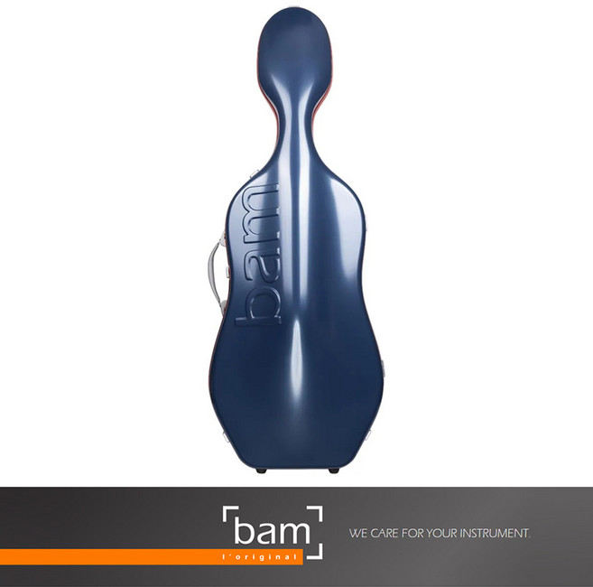 [BAM] 뱀 그라피티 하이테크 슬림 첼로 케이스 / 네이비 블루&레드 / GRAF1005XLBR, 1개