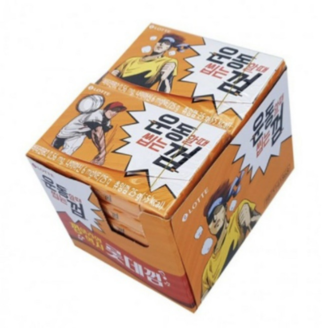 스벅이벤트LT33P 운동할때 씹는 껌 25g 14입화이트데이, b본상품선택D