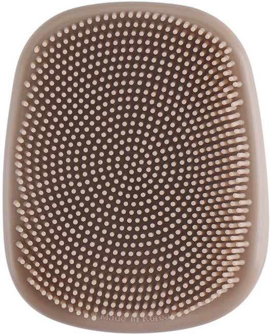 비비또 실리콘 페이셜 클렌징 브러쉬, 헤이즐넛, 1개