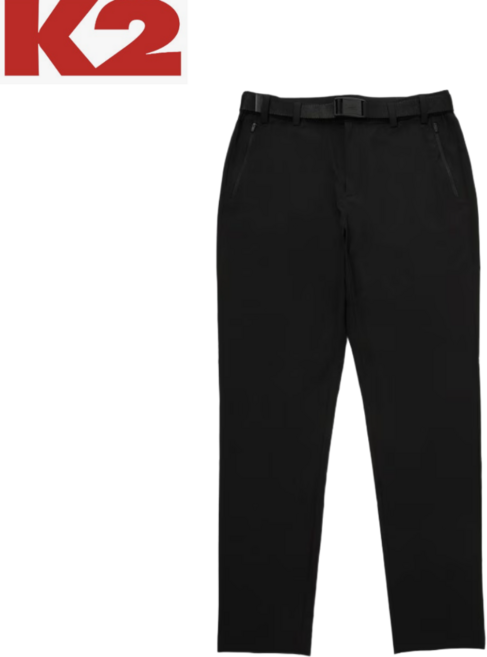 [백화점발송] K2 남성 바지 간절기 봄 가을 등산 캠핑 아웃도어 출근 러닝 낚시 레저 근무 작업