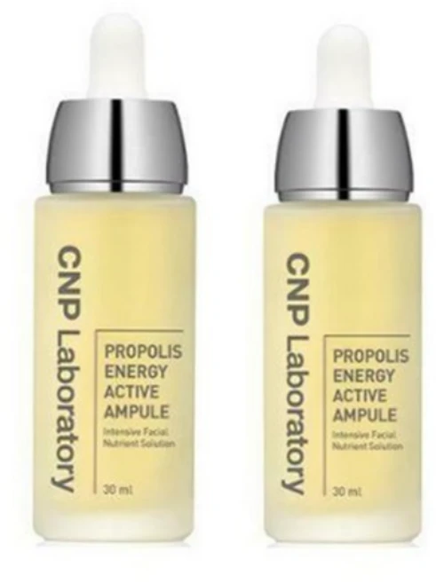 차앤박 씨앤피 프로폴리스 에너지 액티브 앰플+미니손거울 증정, 30ml, 2개 - 쿠팡