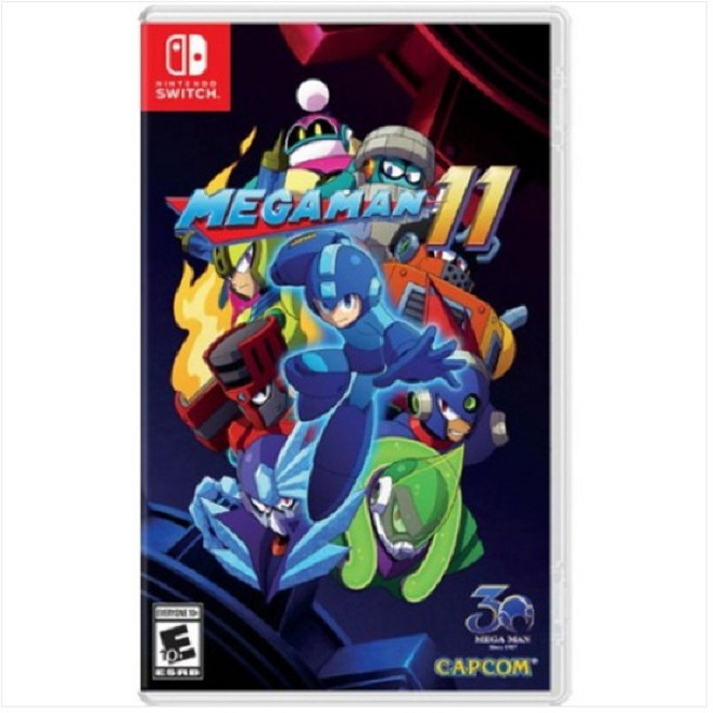 [중고] [스위치] 메가맨 11 Mega Man 11 록맨 영문 닌텐도 정품칩 NS SWITCH