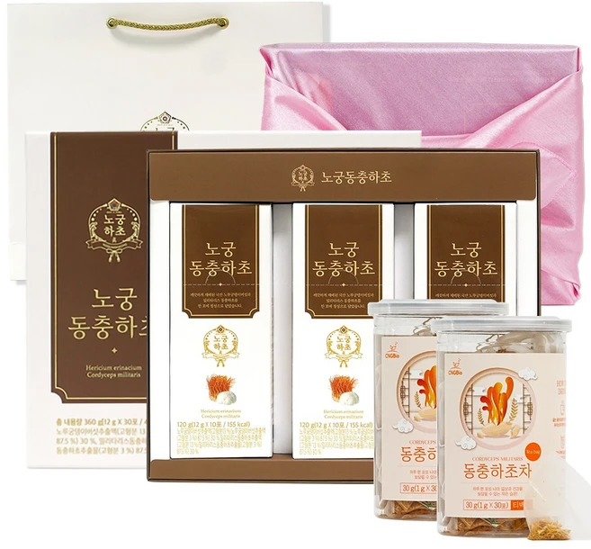 노궁동충하초 노루궁뎅이버섯 동충하초 진액 노궁하초, 12g, 2박스 - 쿠팡