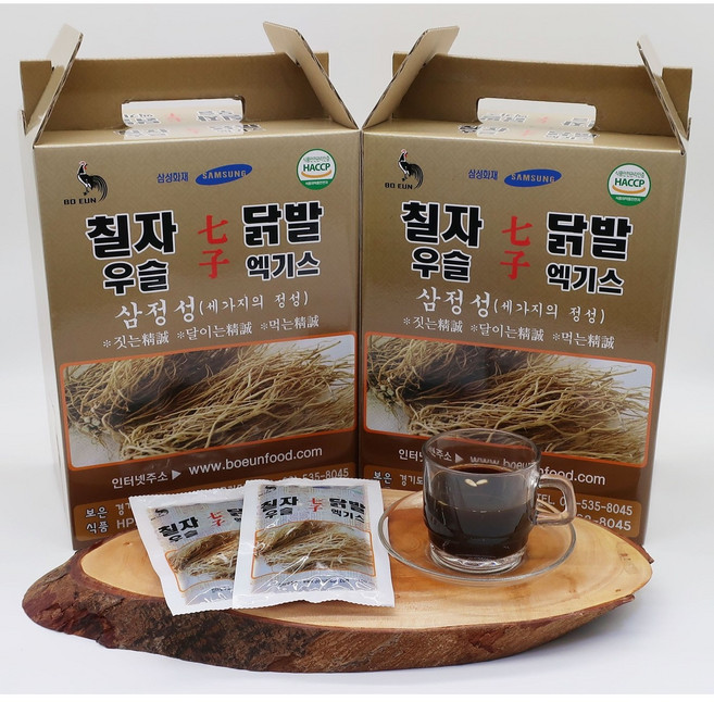 [보은식품] 우슬칠자 닭발즙 무첨가물 닭발진액 국산닭발 HACCP, 4박스, 6L