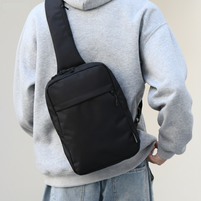 [담앤드솜 담솜온] 자이언트 슬링백 크로스백 메신저백 대용량 빅사이즈 가방 핸드폰 물병 여행 등산 여행용 아이패드 태블릿