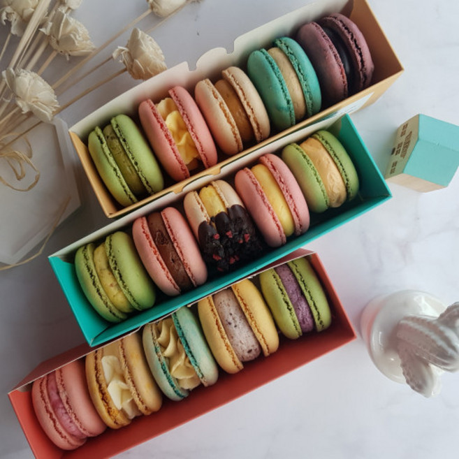 달달지다 수제 마카롱 8구 세트 (당일주문제작), 1개, 베이직 03