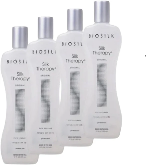 영쓰템 바이오실크 실크테라피 헤어에센스 직수입, 4개, 355ml - 쿠팡