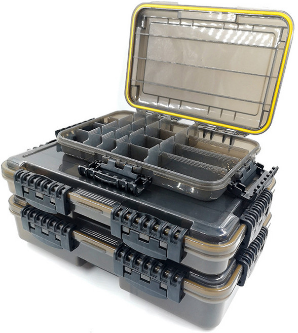 루어박스 피싱 낚시 소품케이스 에기케이스 멀티 태클박스, 1개, 흰색