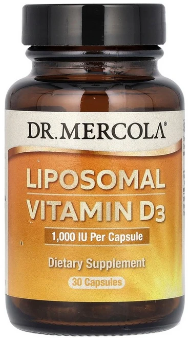 닥터 머콜라 Dr. Mercola 리포소말 비타민D3 25mcg1 000IU 캡슐 30정121520원산지:기타, 1000 IU, 1개 - 쿠팡