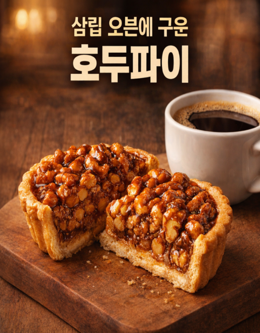 삼립 오븐에 구운 호두파이 400g 10개입, 1개