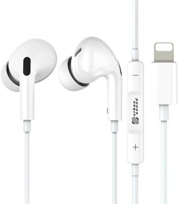 iphone 8핀 인이어 스테레오 이어폰 986000ea (개), 블랙, 블랙