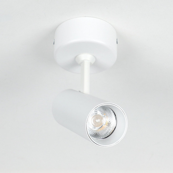 LED 일체형 원형 COB 직부등 실린더 핀조명 화이트 10W 카네스, 1개, 화이트 10W (전구색)