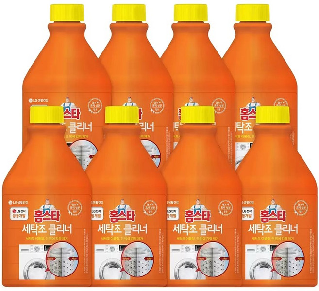 홈스타 세탁조 클리너 450ml x 8, 옵션, 1개